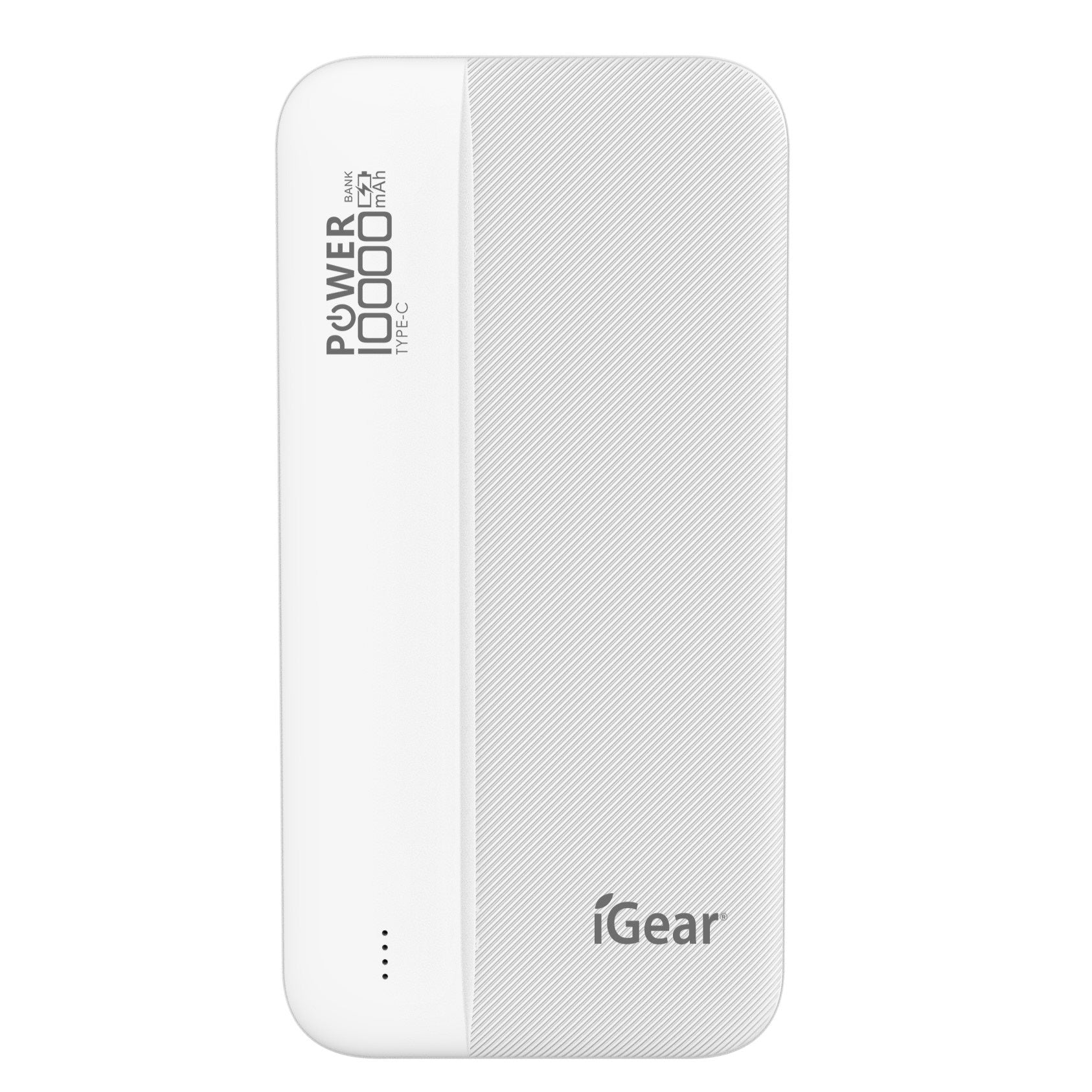 iGear POWER BANK 10,000mAh – WHITE iGear POWER BANK 10,000mAh – WHITE
